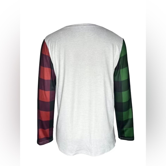 Adorable Woman’s Long Sleeve Crewneck Holiday Top. Size: Various - Picture 2 of 3